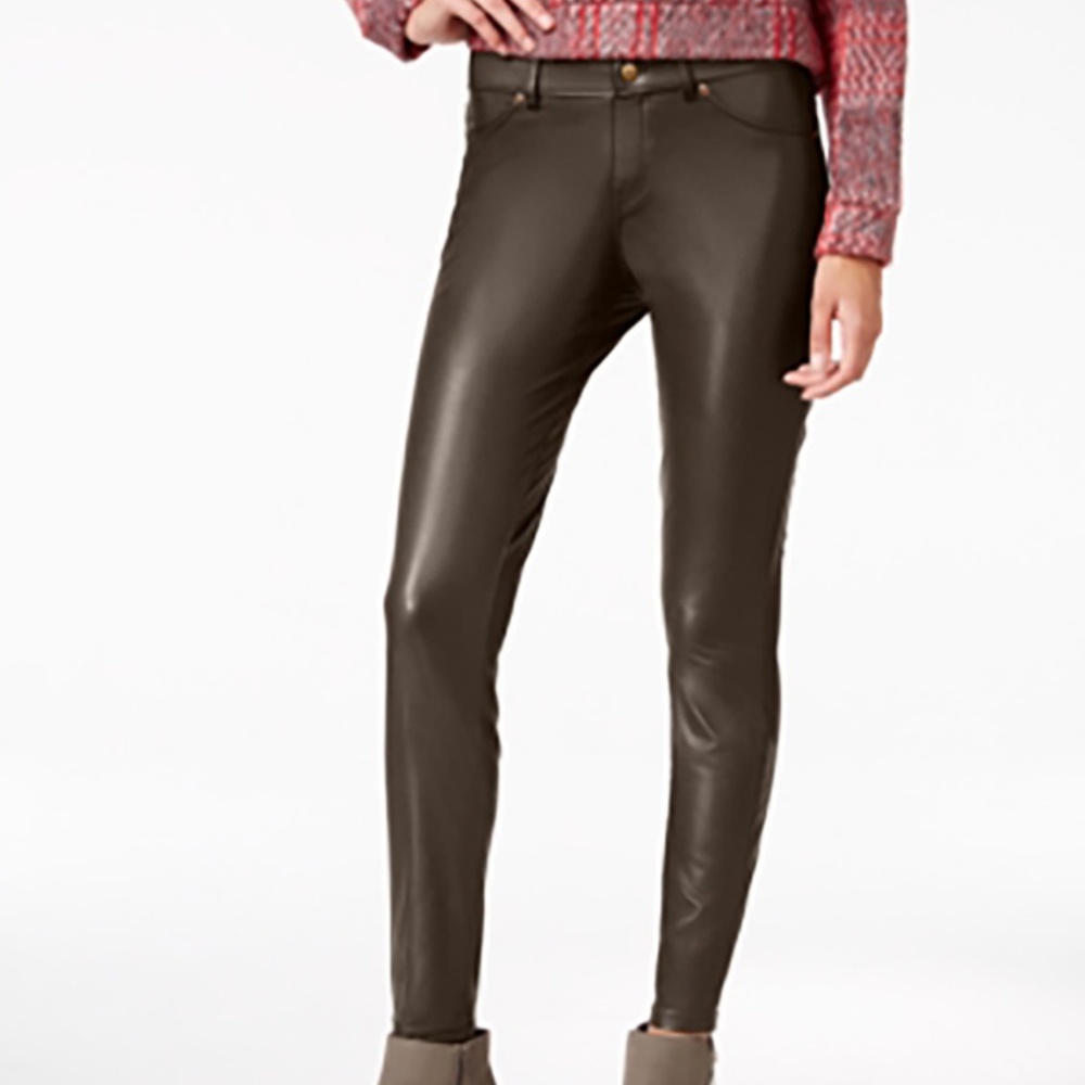 Hue Leatherette Faux Leather Leggings